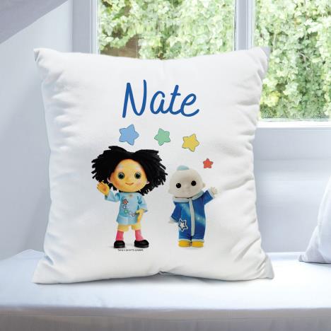 Personalised Moon and Me Pepi Nana & Moon Baby Cushion Extra Image 1